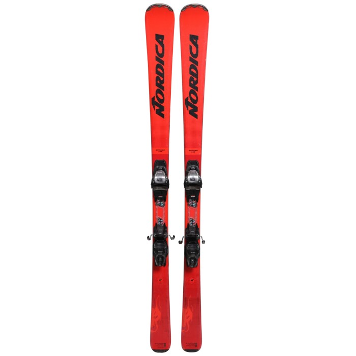 Gebrauchter Ski Nordica Spitfire 75 R + Bindungen - Qualität A