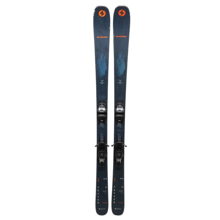 Esquís usados Blizzard Brahma 88 SP + fijaciones - Calidad C