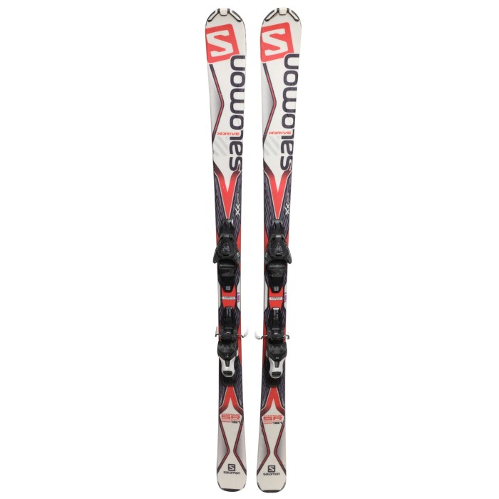 Esquís usados Salomon X Drive SR + fijaciones - Calidad B