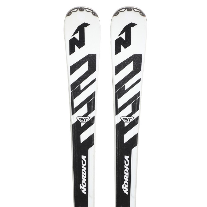 Used ski Nordica GT 74 R + bindings - Quality A