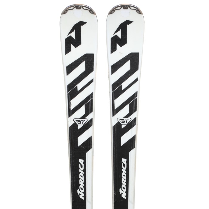Gebrauchter Ski Nordica GT 74 R + Bindungen - Qualität B
