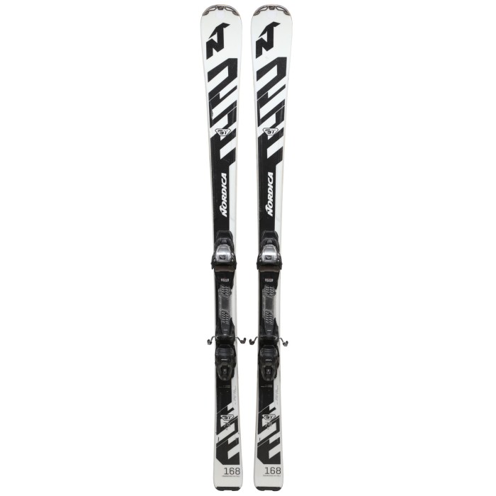 Esquís Nordica GT 74 R usados + fijaciones - Calidad B
