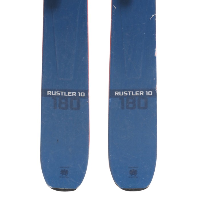 Ski occasion Blizzard Rustler 10 + fixations - Qualité B