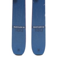 Ski occasion Blizzard Rustler 10 + fixations - Qualité B