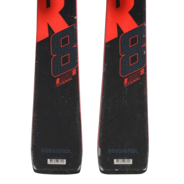 Esqui Rossignol React 8 Ti + fijaciones - Calidad B