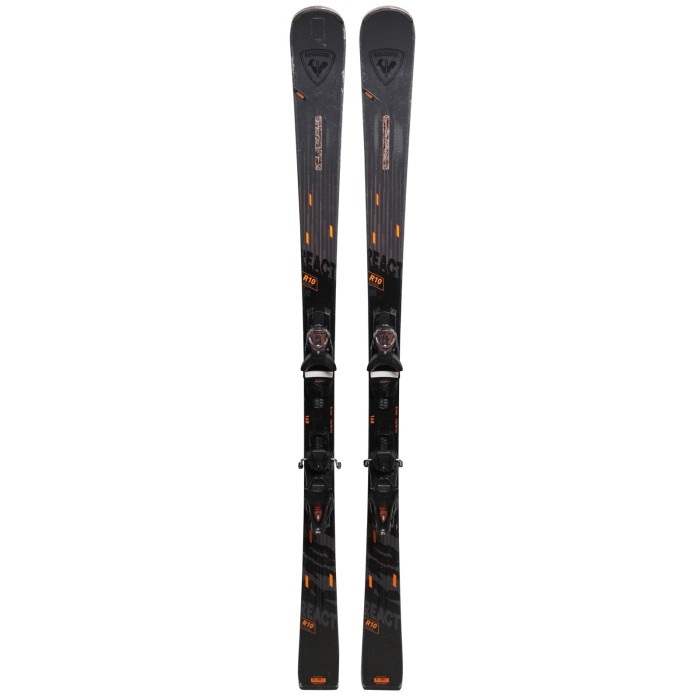 Sci Rossignol React R10 Titanal + attacchi - Qualità B