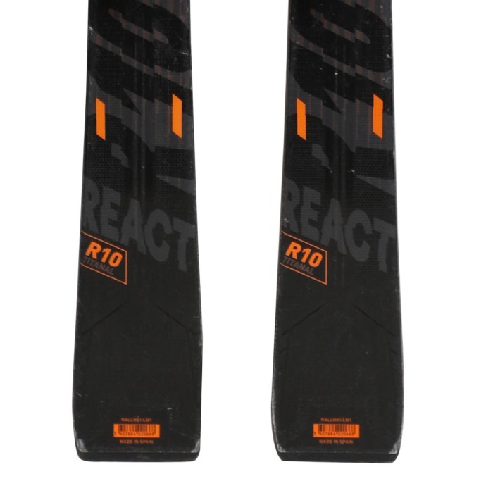 Ski occasion Rossignol React R10 Titanal + fixations - Qualité B