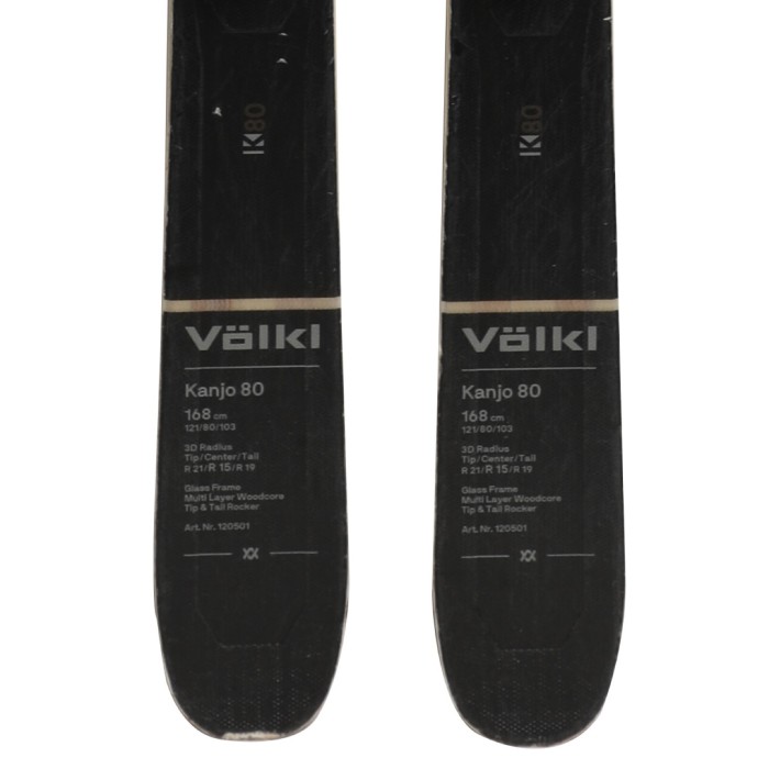 Esqui Volkl Kanjo 80 + fijaciones - Calidad B