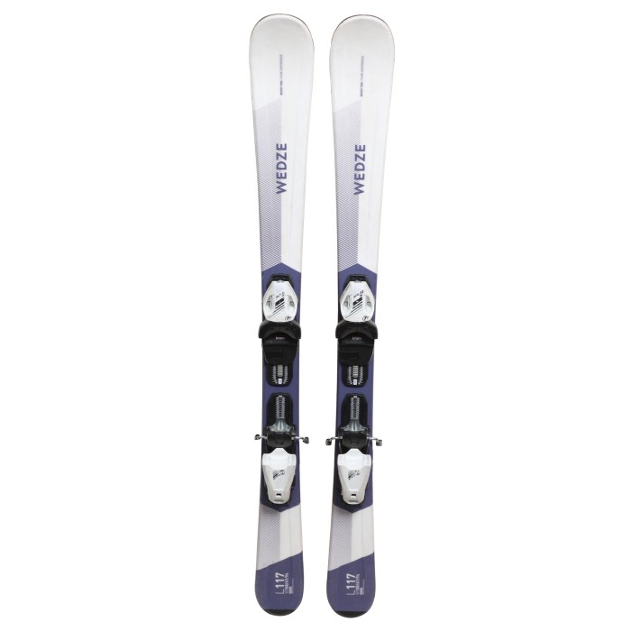Ski occasion junior Wedze Boost 500 + fixations - Calidad A