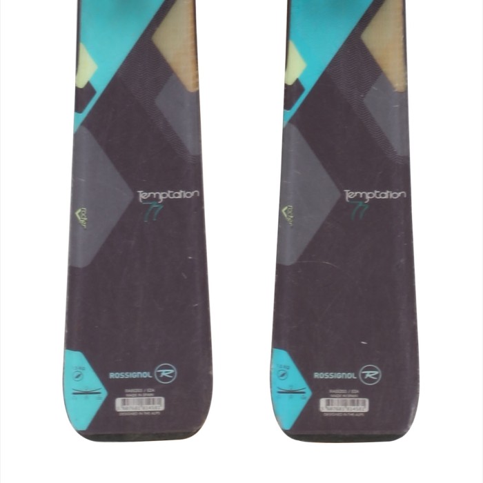 Esquís usados Rossignol Temptation 77 + fijaciones - Calidad A
