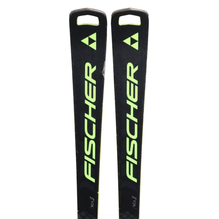 Used ski Fischer Worldcup RC4 SC + bindings - Quality B