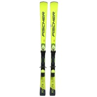 Gebrauchter Ski Fischer RC4 CTX + Bindungen - Qualität C