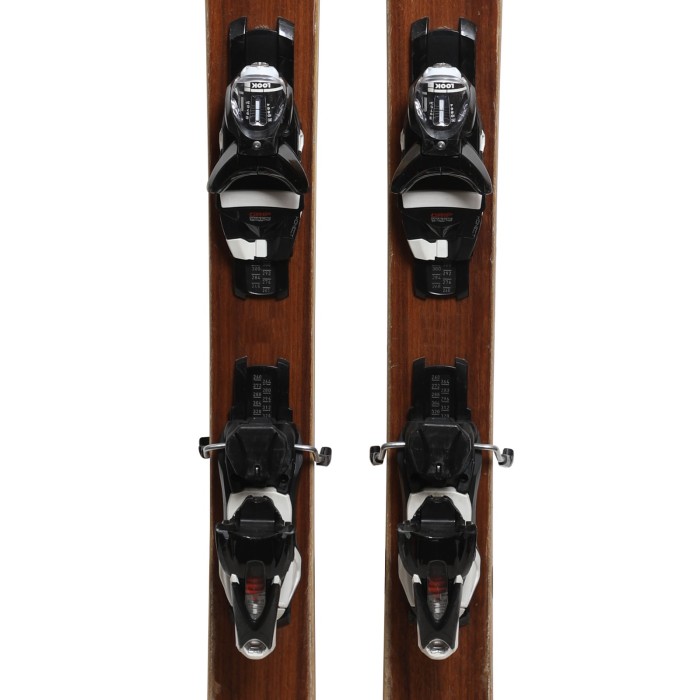 Ski occasion Marcel Livet Leon Authentique + fixations - Qualité B