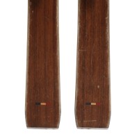 Ski occasion Marcel Livet Leon Authentique + fixations - Qualité B