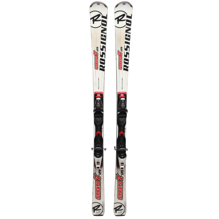 Esquís usados Rossignol Strato 7 LTD + fijaciones - Calidad B