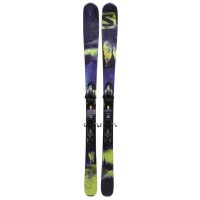 Used ski Salomon Q 88 + bindings - Quality B