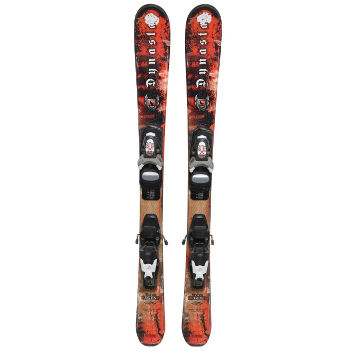 Sci + attacchi usati Dynastar Team Legend junior - Qualità B