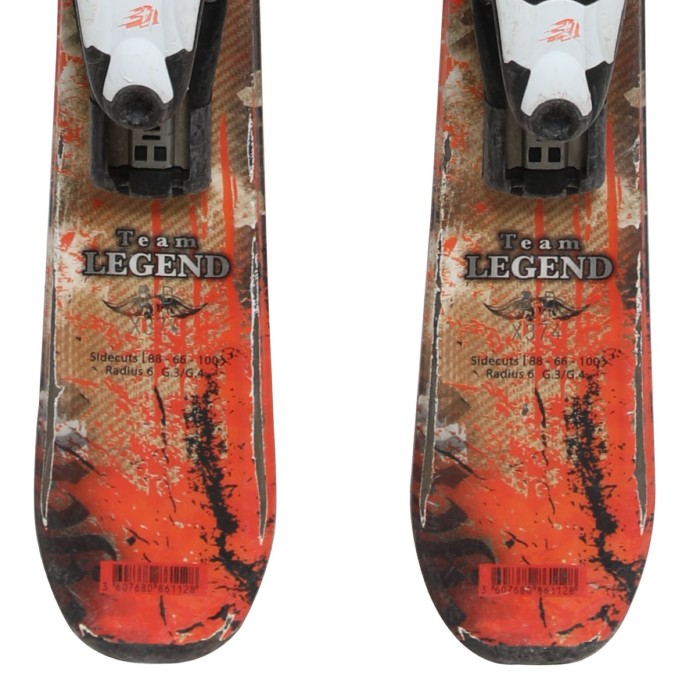 Ski occasion junior Dynastar Team Legend + fixations - Qualité B