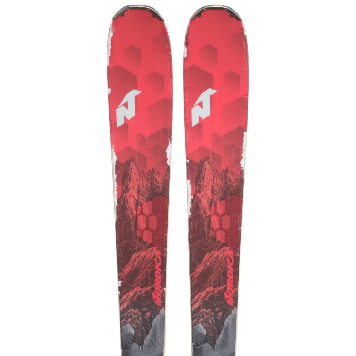Gebrauchter Ski Nordica Navigator 85R + Bindungen - Qualität C