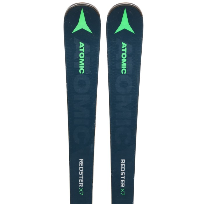 Sci usato Atomic Redster X7 + attacchi - Qualità A
