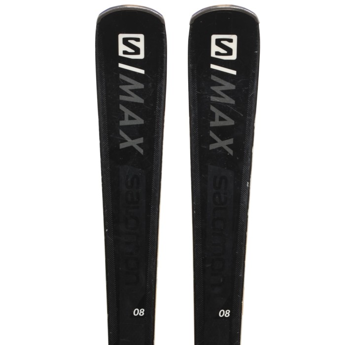 Used ski Salomon S Max 08 + bindings - Quality B