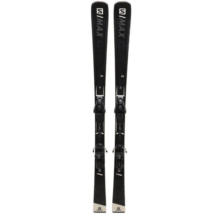 Esquís usados Salomon S Max 08 + fijaciones - Calidad B