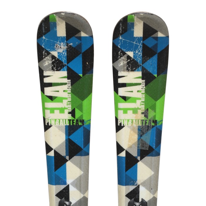 Used junior ski Elan Team Pinball + bindings - Quality A
