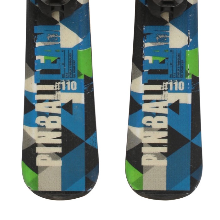 Used junior ski Elan Team Pinball + bindings - Quality A