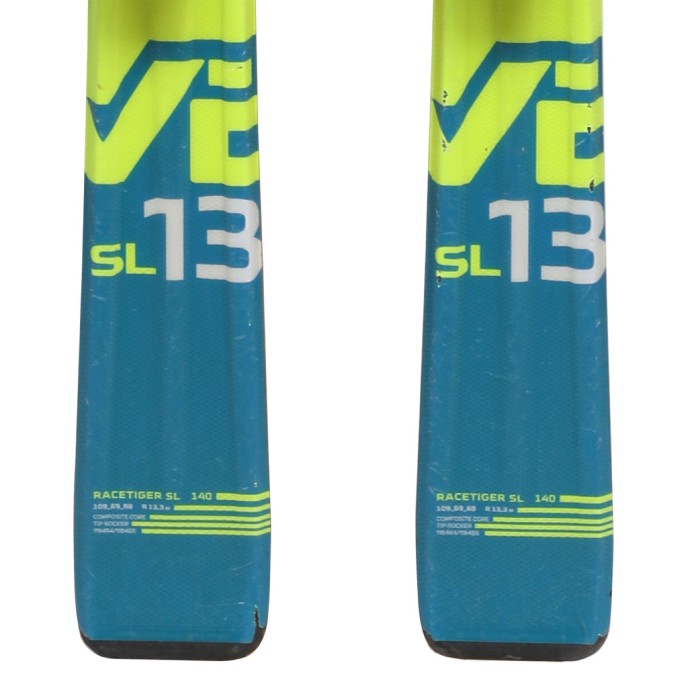 Used junior ski Volkl Racetiger SL + bindings - Quality B