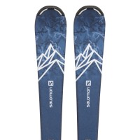 Gebrauchter Juniorski Salomon QST Max JR + Bindungen - Qualität A