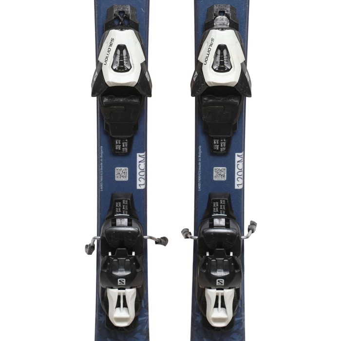 Sci junior Salomon QST Max JR + attacchi usati - Qualità A