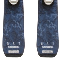Gebrauchter Juniorski Salomon QST Max JR + Bindungen - Qualität A