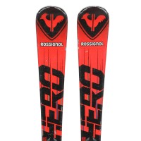 Ski occasion junior Rossignol Hero Pro Multi Event + fixations