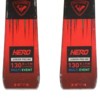 Ski occasion junior Rossignol Hero Pro Multi Event + fixations