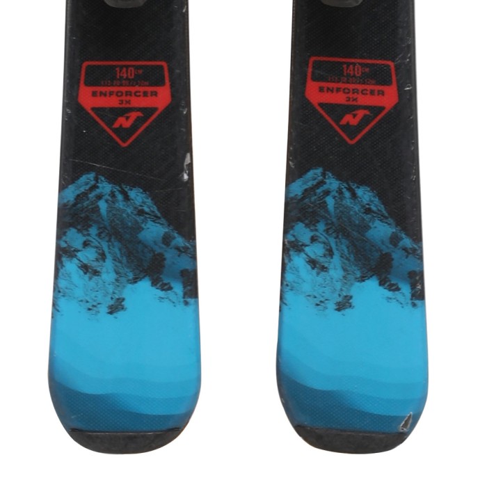 Nordica Team Enforcer junior used ski + bindings