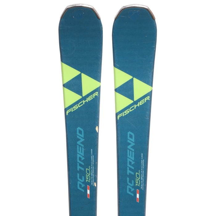 Ski occasion Fischer RC trend + fixations - Qualité B