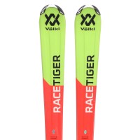 Esquís usados + fijaciones Volkl Racetiger GS junior - Calidad A