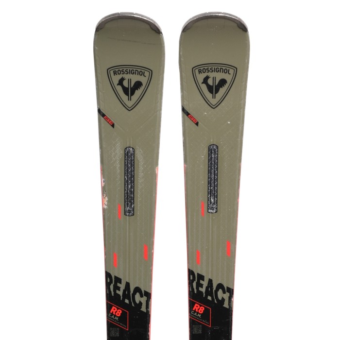 Esquí Rossignol React 8 C.A.M + fijaciones - Calidad B