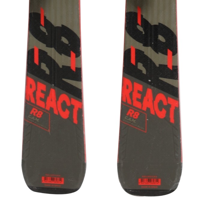 Sci Rossignol React 8 C.A.M + attacchi - Qualità B