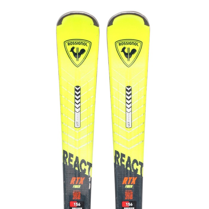 Ski Rossignol React RTX FIBER + Bindung - Qualität B