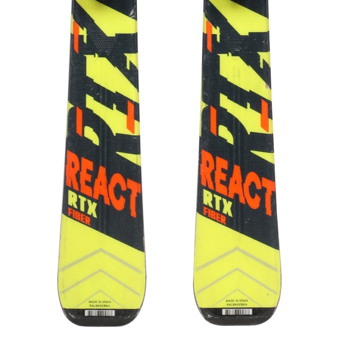 Esqui Rossignol React RTX FIBER + fijaciones - Calidad B