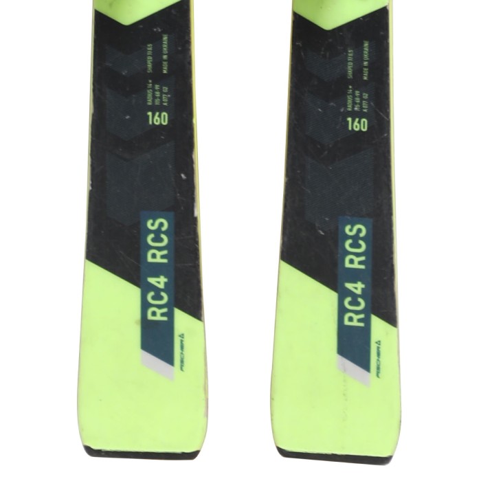 Ski occasion Fischer RC4 RCS + fixations - Qualité B