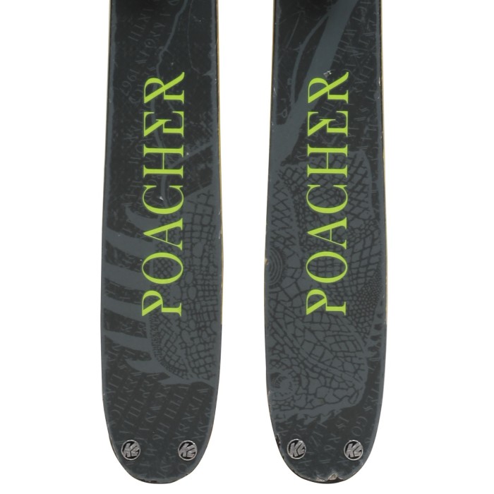 Ski K2 Poacher + Bindung - Qualität B