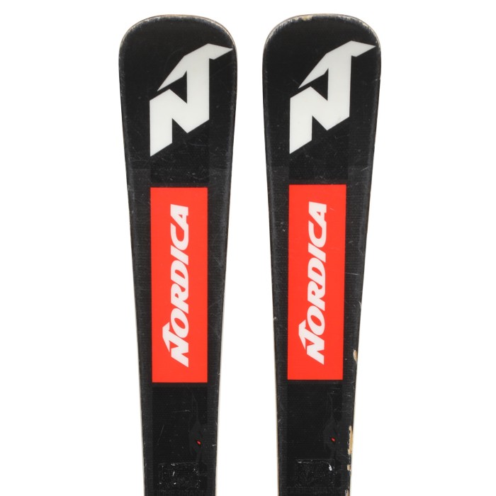 Used junior ski Nordica Dobermann Combi Pro S + bindings - Quality A