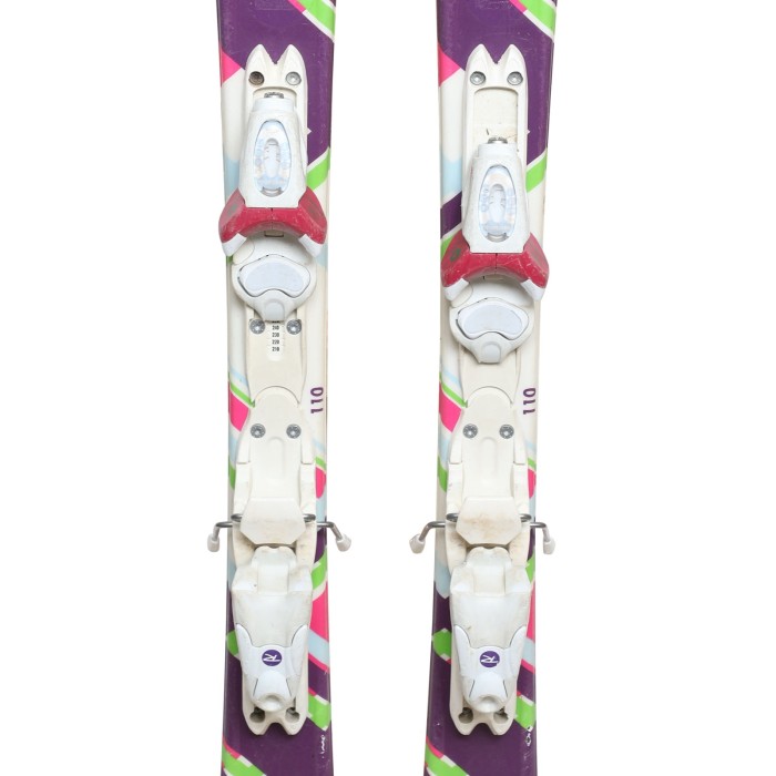 Ski occasion junior Rossignol fun Girl + fixations - Qualité B