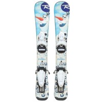 Ski occasion junior Rossignol Frozen + fixations - Qualité A