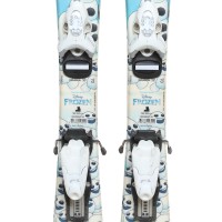 Ski occasion junior Rossignol Frozen + fixations - Qualité A