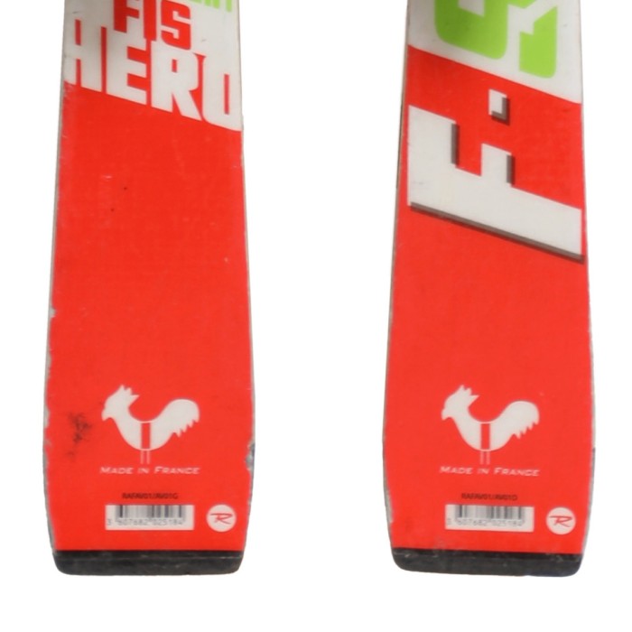 Used junior ski Rossignol Hero Multi Event FIS + bindings - Quality C