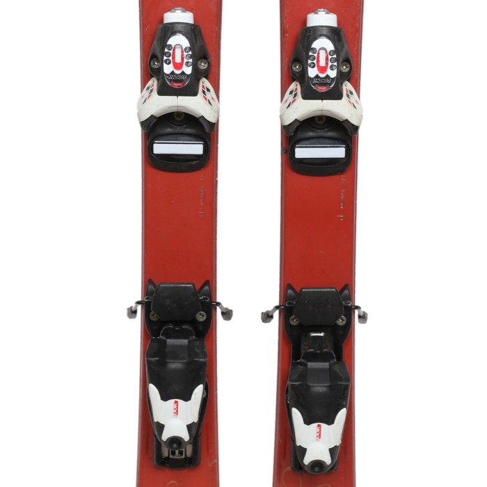 Gebrauchter Junior ski Wedze easy2roll + Bindungen - Qualität A