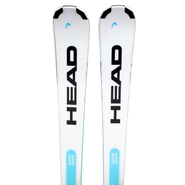 Gebrauchter Junior ski Head Supershape + Bindungen - Qualität B